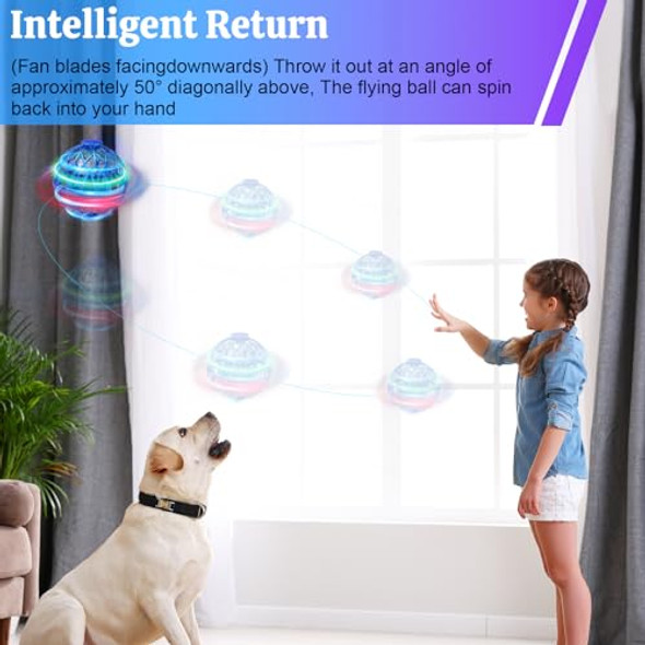 B-Qtech Flying Ball Toy For Kids, Hand Controlled Boomerang Orb Throw-Proof Durable Mini Fly Spinner Led Lights Magic Ball Shining Cool Toys Birthday S For 7 8 9 10+ Year Old Boys Girls B-Qtech Flying Ball Toy For Kids, Hand Controlled Boomerang Orb Throw-Proof Durable Mini Fly Spinner Led Lights Magic Ball Shining Cool Toys Birthday S For 7 8 9 10+ Year Old Boys Girls