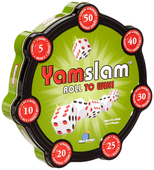 Blue Orange Yamslam Fun Chance And Strategy Family Dice Game For Kids And Adults By Blue Orange Games - 1 To 4 Players, Ages 8+