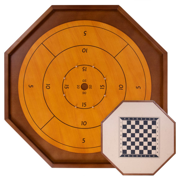 Brybelly Tournament Crokinole & Checkers Classic Dexterity Board Game For Two Players 24 Black & White Discs & Game Board 30 Inch Brybelly Tournament Crokinole & Checkers Classic Dexterity Board Game For Two Players 24 Black & White Discs & Game Board 30 Inch