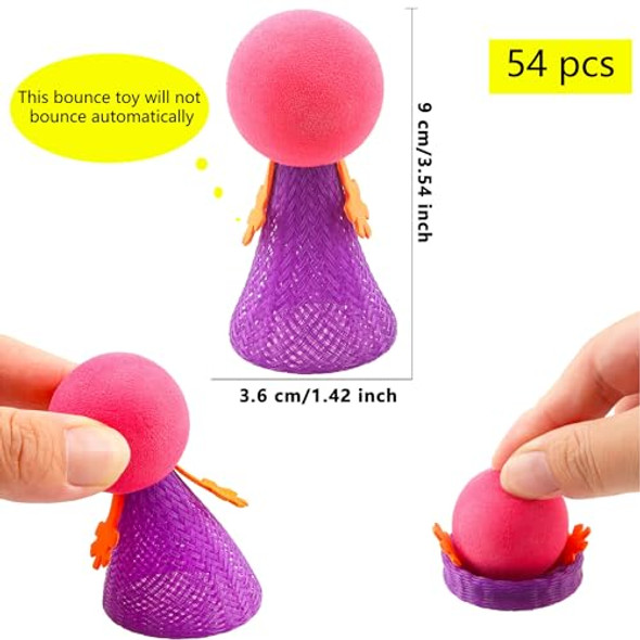 Cagemoga 54 Pieces Jumping Spring Toys Colorful Cute Popper Spring Launcher Toys Pop Up Bouncy Spring Toys For Kids Classroom Reward Prizes Goodie Bag Stuffers Birthday Party Favors, Random Color Cagemoga 54 Pieces Jumping Spring Toys Colorful Cute Popper Spring Launcher Toys Pop Up Bouncy Spring Toys For Kids Classroom Reward Prizes Goodie Bag Stuffers Birthday Party Favors, Random Color