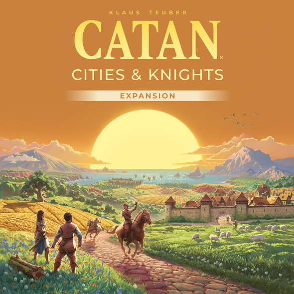 Catan Cities & Knights Board Game Expansion (6Th Edition) Enhance Gameplay With Challenges Strategy Game For Kids & Adults, Ages 12+, 3-4 Players, 90 Minute Playtime, Made By Catan Studio