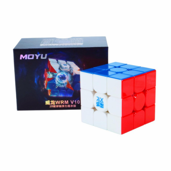 Cuberspeed Moyu Weilong Wrm V10 3X3 20Magnet Ball Core Maglev Uv Moyu Weilong Wrm V10 3X3X3 Speed Cube 20Magnet Ball-Core Maglev Uv Puzzle