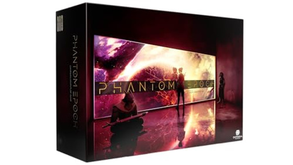 Doteira Games Phantom Epoch Deluxe Edition Board Game, 1-4 Players, 40+ Missions, Sci-Fi Tactical Combat With 6 Miniatures, Ages 14+