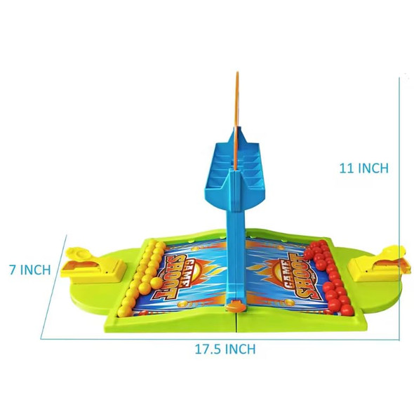 Floriko Four 4 In A Row Connect Game With Two Rotating Catapults, Launcher, The Four Balls Of Same Color In A Row, For Boys Girls, For Kids, Adults, Fun Family Board Game, Party.