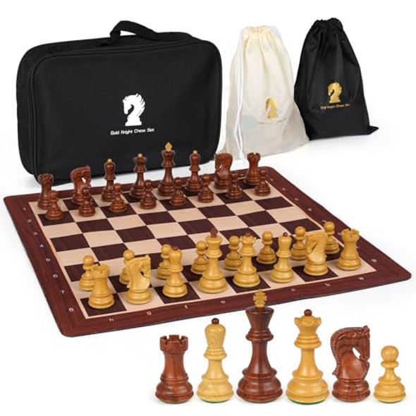 Ghooi 20'' Tournament Chess Set Foldable Silicone Chess Board Game Chess Pieces 3.8'' King Height Portable Travel Roll Up Chess Game Set For Adults And Kids With Storage Bag Family Board Game Ghooi 20'' Tournament Chess Set Foldable Silicone Chess Board Game Chess Pieces 3.8'' King Height Portable Travel Roll Up Chess Game Set For Adults And Kids With Storage Bag Family Board Game