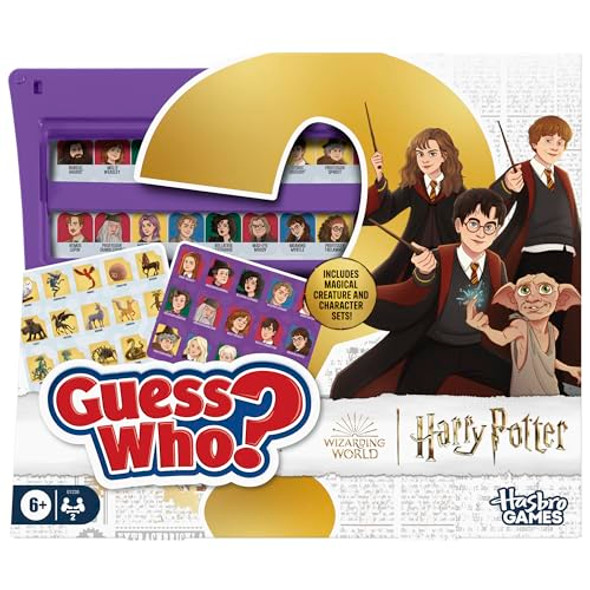 Hasbro Guess Who Harry Potter Edition Board Game Ages 6 And Up 2 Players Fun Games For Kids And Preschoolers Family S ( Exclusive)