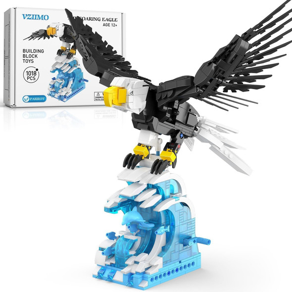 Iblotime Parrot Building Set With Rotating Flower Base, Bird Animals Building Set -1176 Pcs, Stem For Kids Adults, Mechanical Rotating Shaft For Flapping Motion Iblotime Parrot Building Set With Rotating Flower Base, Bird Animals Building Set -1176 Pcs, Stem For Kids Adults, Mechanical Rotating Shaft For Flapping Motion