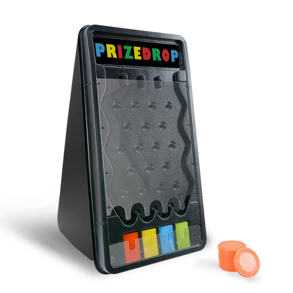 Ielyiesy 25"X14" Prize Drop Plinko Board Game Set, Featuring 8 Personalizable Playing Pucks. A For Family Get - Togethers,And Carnival - Style Events - Mini Collapsible Tabletop Plinko Game Drop