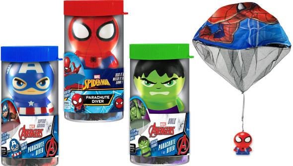 Ja-Ru Marvel Avengers & Spiderman Parachute Toys For Kids (3 Parachute Toy) – Superhero Slow Rising Squishy Toy Foam Ball Stress Relief Fidget Toy & Bulk Goodie Bag Stuffers. Abc-6829-3S Ja-Ru Marvel Avengers & Spiderman Parachute Toys For Kids (3 Parachute Toy) – Superhero Slow Rising Squishy Toy Foam Ball Stress Relief Fidget Toy & Bulk Goodie Bag Stuffers. Abc-6829-3S