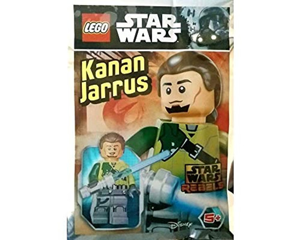 Lego Star Wars Rebels Minifigure - Kanan Jarrus With Lightsaber (Brown Hair) Lego Star Wars Rebels Minifigure - Kanan Jarrus With Lightsaber (Brown Hair)