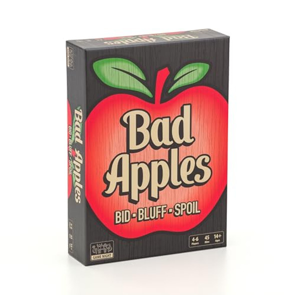 Lost Boy Entertainment Bad Apples - Board Games - Family Games - Party Games - For Adults And Teens - Strategy - Bidding & Bluffing - Game Night