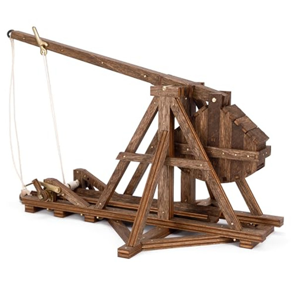 Medieval Kits Small Trebuchet Kit Classic Series 3D Wooden Puzzle