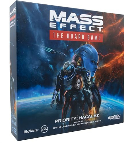 Modiphius Mass Effect: Priority Hagalaz - The Board Game - Cooperative Story-Driven Experience, Strategy Game For Kids & Adults, Ages 14+, 1-4 Players, 45-90 Minute Playtime