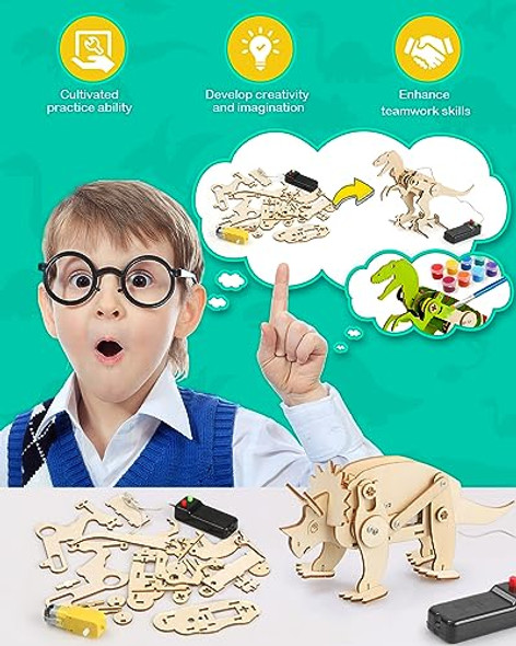 Poraxy 10 Sets 3D Puzzles Science Projects For Kids 8-12, Stem Kits For Kids Ages 6-8 5-7, Engineering Building Toys Dinosaurs Experiments Xmas Birthday S 7 8 9 10 11 12 13 Yr Old Boys Girls Poraxy 10 Sets 3D Puzzles Science Projects For Kids 8-12, Stem Kits For Kids Ages 6-8 5-7, Engineering Building Toys Dinosaurs Experiments Xmas Birthday S 7 8 9 10 11 12 13 Yr Old Boys Girls