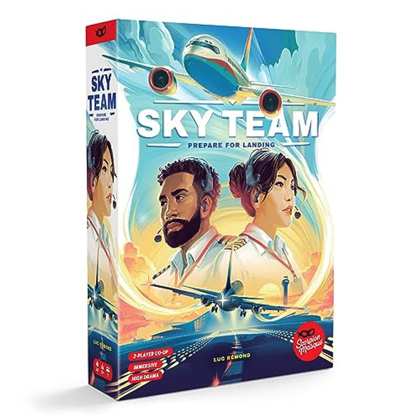 Scorpion Masqué Sky Team Voted Game Of The Year Best 2 Player Game Work Together To Land The Plane Ages 14+ 20 Minutes
