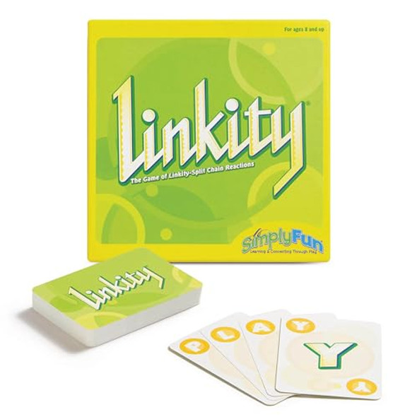 Simplyfun Linkity - Engaging Vocabulary And Word Association Educational Game For Ages 8 & Up, Perfect Word Game For Kids For Family Night, Classroom Learning, And Parties, For 3-8 Players Simplyfun Linkity - Engaging Vocabulary And Word Association Educational Game For Ages 8 & Up, Perfect Word Game For Kids For Family Night, Classroom Learning, And Parties, For 3-8 Players
