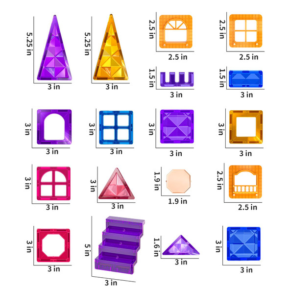 Snaen Magnet Building Tiles For Kids Ages 3-5 4-8, 102 Pieces Educational Magnet Toys For 3 4 5 6 7 8 Years Old Boys, 3D Building Blocks, Creative Play For Ages 5-7, Toddler Toy S Snaen Magnet Building Tiles For Kids Ages 3-5 4-8, 102 Pieces Educational Magnet Toys For 3 4 5 6 7 8 Years Old Boys, 3D Building Blocks, Creative Play For Ages 5-7, Toddler Toy S