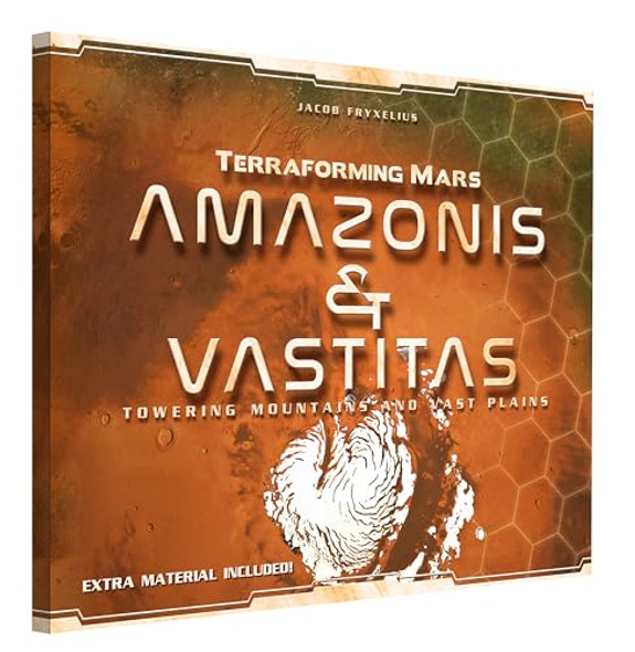 Stronghold Games - Terraforming Mars Is & Vastitas - Strategy Board Game Expansion - For 1 To 5 Players And Ages 12+