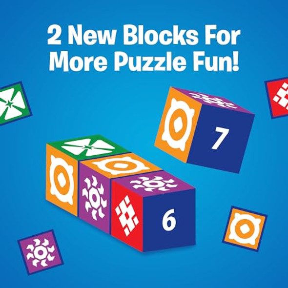 Uzzle 3.0 & Expansion Bundle - Includes Level 5 Challenges - Fun For Family Game Nights - Skill Development & Set – Bundle Of Fun Board Games For Adults & Children - Ages 4+