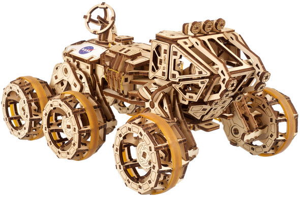 Ugears 3D Puzzle - Manned Mars Rover Nasa Car - Mechanical 562 Pcs Wooden Puzzle For Adults Ugears 3D Puzzle - Manned Mars Rover Nasa Car - Mechanical 562 Pcs Wooden Puzzle For Adults