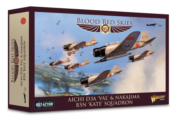 Warlord Games Warlord Blood Red Skies Aichi D3A Val & Nakajima B5N Kate Squadron 1:200 Wwii Mass Air Combat Table Top War Game 772411004 Warlord Games Warlord Blood Red Skies Aichi D3A Val & Nakajima B5N Kate Squadron 1:200 Wwii Mass Air Combat Table Top War Game 772411004