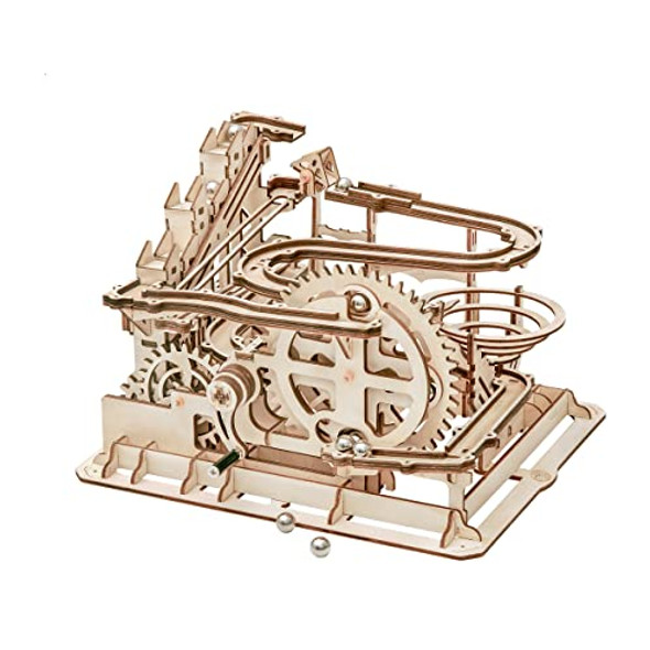 Wowood Marble Run 3D Puzzles Wooden Model Building Kits For Adults - Mechanical Puzzles Brain Teaser Educational Project Diy Crafts, For Adults Boys Ages 14+ (Pivot)