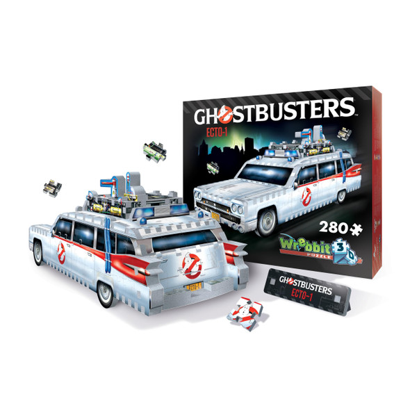 Wrebbit 3D Wrebbit3D Ghostbusters 3D Puzzle Model Of Firehouse Headquarters Includes Ecto 1, Slimer And Features Stay Puft Marshmallow Man Build And Bust Ghosts In York