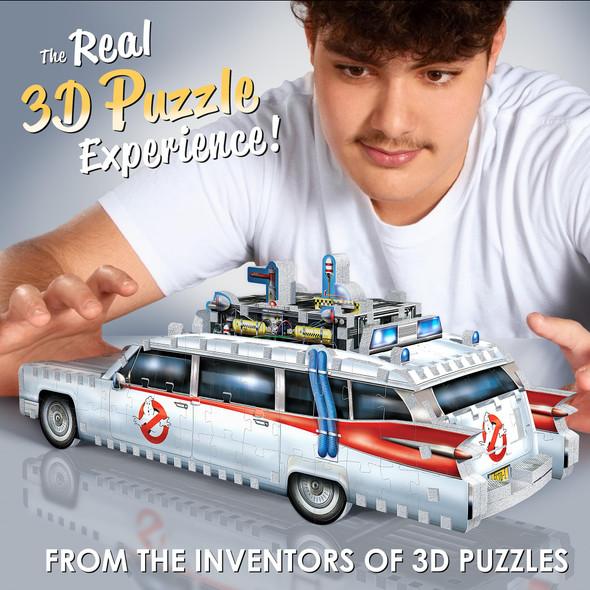 Wrebbit 3D Wrebbit3D Ghostbusters 3D Puzzle Model Of Firehouse Headquarters Includes Ecto 1, Slimer And Features Stay Puft Marshmallow Man Build And Bust Ghosts In York