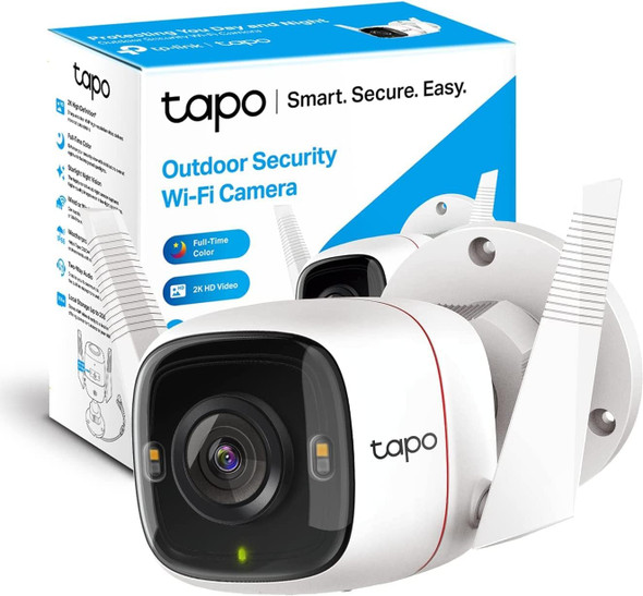 TP-Link Tapo 2K QHD Security Camera Outdoor Wired, Starlight Sensor for Color Night Vision, Free AI Detection, Works with Alexa & Google Home, Built-in Siren, Cloud/SD Card Storage (Tapo C320WS) TP-Link Tapo 2K QHD Security Camera Outdoor Wired, Starlight Sensor for Color Night Vision, Free AI Detection, Works with Alexa & Google Home, Built-in Siren, Cloud/SD Card Storage (Tapo C320WS)