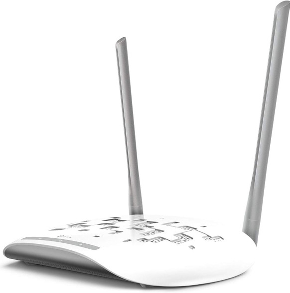 TP-Link WiFi Access Point TL-WA801N, 2.4Ghz 300Mbps, Supports Multi-SSID/Client/Bridge/Range Extender, 2 Fixed Antennas, Passive PoE Injector Included TP-Link WiFi Access Point TL-WA801N, 2.4Ghz 300Mbps, Supports Multi-SSID/Client/Bridge/Range Extender, 2 Fixed Antennas, Passive PoE Injector Included