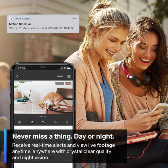 TP-Link Tapo 2K Security Camera for Baby Monitor, Dog Camera w/ Motion Detection, 2-Way Audio Siren, Night Vision, Cloud & SD Card Storage, Works w/ Alexa & Google Home, 4-Pack (Tapo C110P4) TP-Link Tapo 2K Security Camera for Baby Monitor, Dog Camera w/ Motion Detection, 2-Way Audio Siren, Night Vision, Cloud & SD Card Storage, Works w/ Alexa & Google Home, 4-Pack (Tapo C110P4)