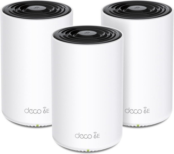 TP-Link Deco AXE4900 Tri-Band WiFi 6E Mesh WiFi System (Deco XE70 Pro)| 2.5G WAN/LAN Ports | 4.9 Gbps Wi-Fi | 7,200 Sq. Ft Coverage | Connect up to 200 Devices | New 6 GHz Band | 3-Pack |2024 Release TP-Link Deco AXE4900 Tri-Band WiFi 6E Mesh WiFi System (Deco XE70 Pro)| 2.5G WAN/LAN Ports | 4.9 Gbps Wi-Fi | 7,200 Sq. Ft Coverage | Connect up to 200 Devices | New 6 GHz Band | 3-Pack |2024 Release