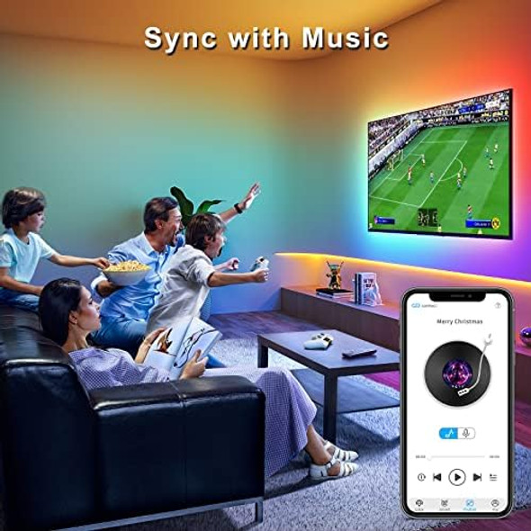 Bason Lighting Tv Led Backlight With Bluetooth App And Remote Control 9.8Ft Led Lights For Tv 32-58Inch Usb Powered Color Changing Light With Music Sync Timing For Game Room Bedroom Decor. Bason Lighting Tv Led Backlight With Bluetooth App And Remote Control 9.8Ft Led Lights For Tv 32-58Inch Usb Powered Color Changing Light With Music Sync Timing For Game Room Bedroom Decor.