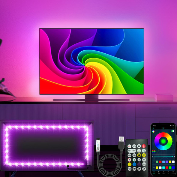 Httpsmp Tv Backlights 13.1Ft Led Lights For 32-65 Inch Tv Rgb Tv Led Lights Behind Music Sync Bluetooth App And Remote Control Tv Led Strip Lights Usb Powered For Gaming/Bedroom Httpsmp Tv Backlights 13.1Ft Led Lights For 32-65 Inch Tv Rgb Tv Led Lights Behind Music Sync Bluetooth App And Remote Control Tv Led Strip Lights Usb Powered For Gaming/Bedroom