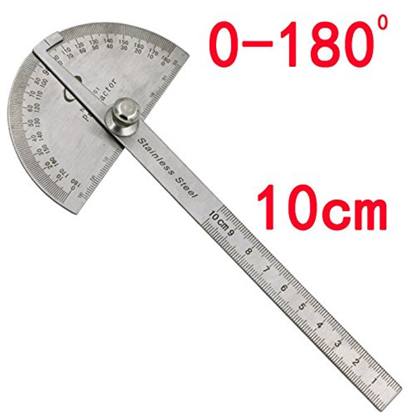 Actopus Metal Protractor Angle Finder Rotary Ruler Gauge Machinist Tool