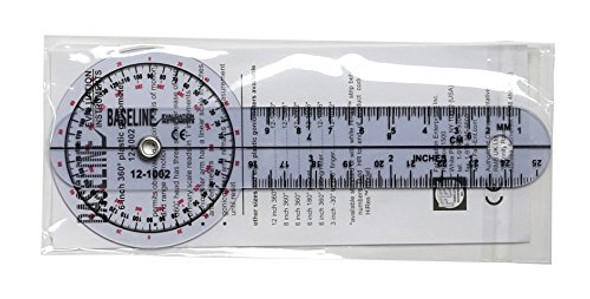 Cando Baseline Goniometer Plastic 6 Inch Arm Length