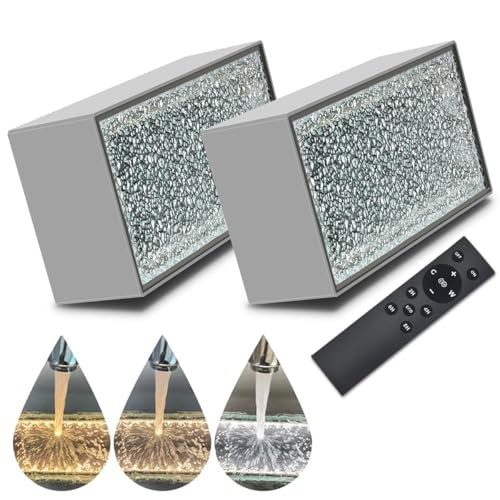 Dubofu Solar Paver Lights 8" X 4" Brick Driveway Lights Landscape Path Lights For Walkway Patio & Deck Lighting Ip67 Waterproof 3 Colors 2 Pack