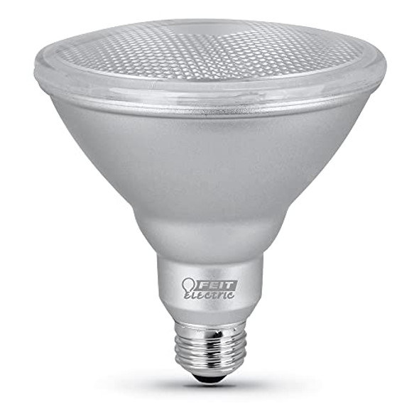 Feit Electric Par38 Led Bulb 120W Equivalent Non Dimmable 3000K Bright White 1400 Lumens 22 Year Lifespan E26 Base Par38 Flood Light Bulb Cri 90 Damp Rated 1 Pack Par38Dm/1400/930Ca
