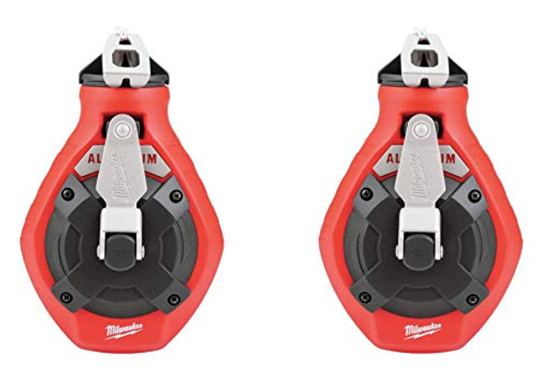 Milwaukee 48-22-3990 100' Fine Line Chalk Reel 2 Pack