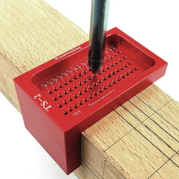 Naroote Marking Gauge Woodworking Scribe Woodworking Cross Calibration Ruler British System T Type Scribing Marking Linear Measurement Tool