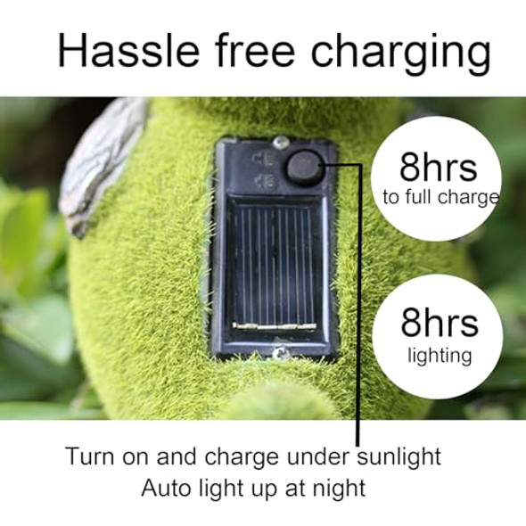 Podleer Solar Garden Outdoor Statues Light Bird Statues With Led Lights Lawn Decoration Waterproof Outdoor Solar Lights For Yard Birthday S For Mom