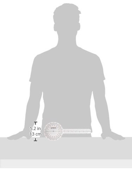 Prestige Medical Prestige Medical Plastic Goniometer 360 Degree Isom 12 Inch