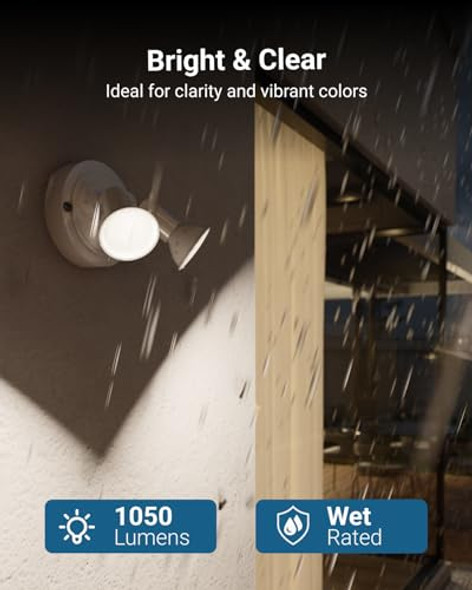 Sunco Lighting6 Pack Outdoor Flood Light Bulb Led Par38 Exterior Spotlight Bulbs Weatherproof 1050 Lm 13W (100W Equivalent) 3000K Warm White Wet Rated Dimmable E26 Base Ul.