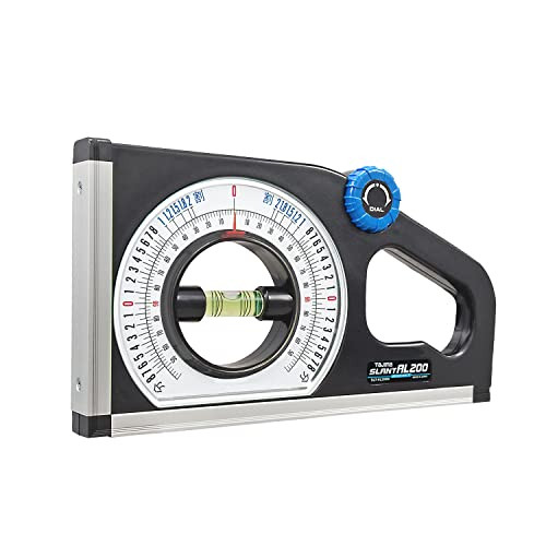 Tajima Protractor/Inclinometer (Rotatable Level Level Dual Scale For Angle Or Tilt) - Slt200My