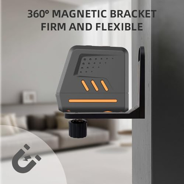 Towaytek Self-Leveling Cross Line Laser Level 100Ft/30 Meters Range10-Level Brightness Adjustablegreen Beam Carrying Pouch Includedlevel For Picture Hanging Diy Construction And Indoor Projects