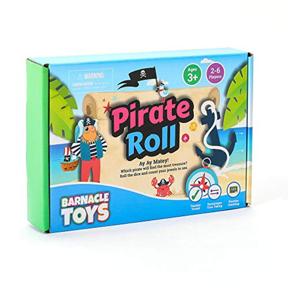 Pirate Roll - Pirate Toys for Kids 3-5 Preschool and Kids Games