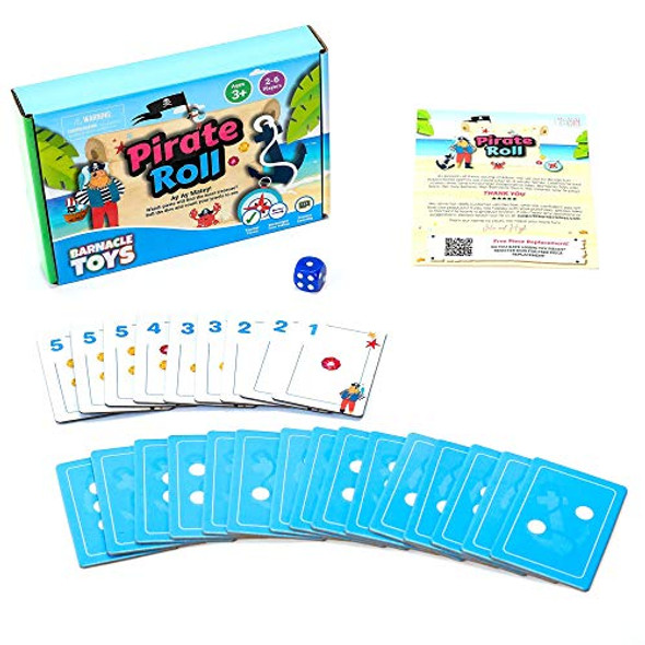 Pirate Roll - Pirate Toys for Kids 3-5 Preschool and Kids Games