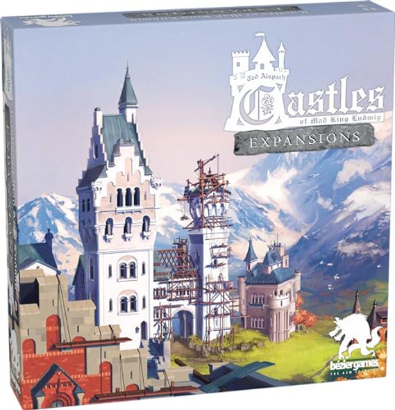 Bezier Games Castles of Mad King Ludwig Expansions 2nd Edition by Bezier Games Strategy Board Game