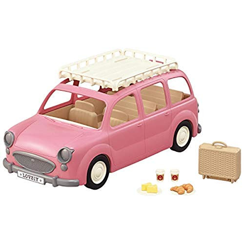 Calico Critters Family Picnic Van for Dolls - Toy Vehicle Seats up to 10 Collectible Figures