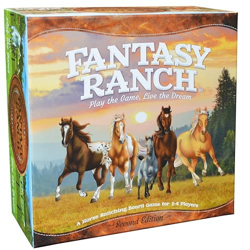 Fantasy Ranch Play the Game Live the Dream Fantasy Ranch Board Game
